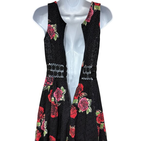 ASO Katherine Pierce Vampire Diaries Free People Rose Daisy Chain Mini Dress - Picture 5 of 13